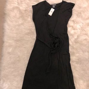 Banana Republic Black Wrap Dress Size M